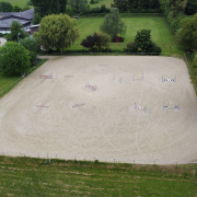 Luftaufnahme Springplatz