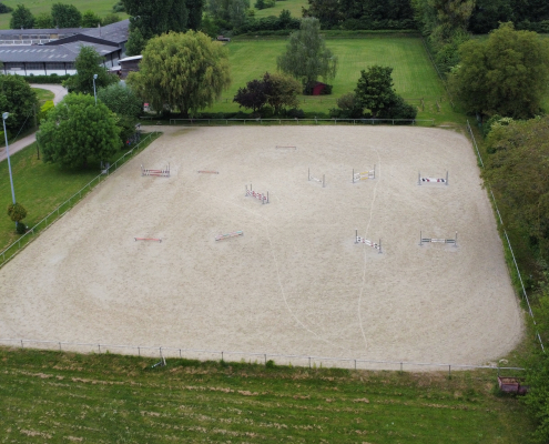 Luftaufnahme Springplatz